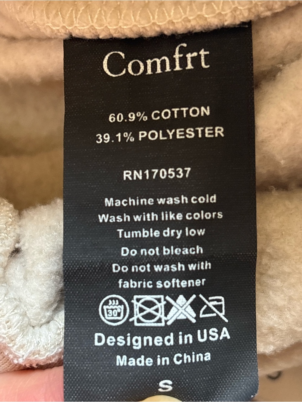 Comfrt Sweat Set Womens Hoodie Jogger Pants Oversized Loungewear Small - Picture 7 of 10